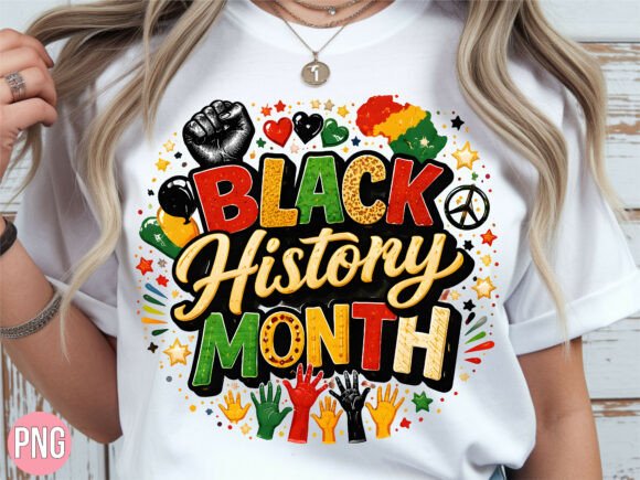 Download Black History Month PNG Shirt T-shirt - Black history month png Collection