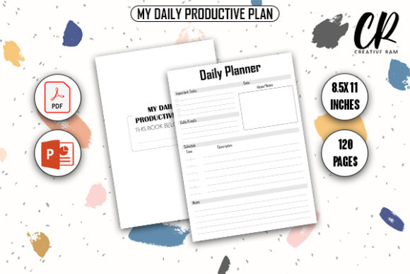 Download My Daily Productive Plan - KDP Interiors - Productive Collection