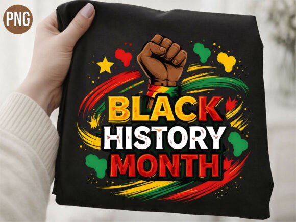 Download Fist Black History Month PNG T-shirt - Black history month png Collection